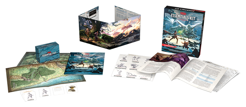 A look inside the D&D Essential Kit.